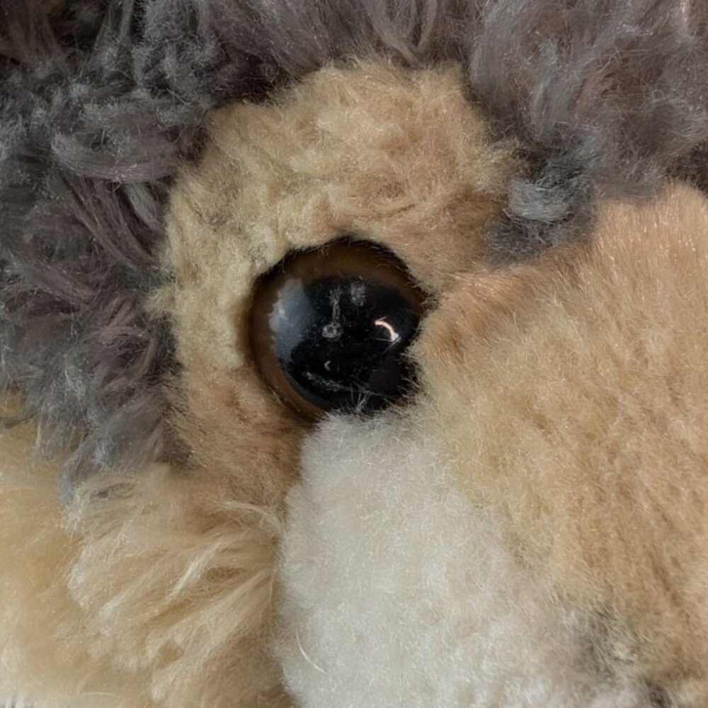 Aurora Timber Wolf Plush 12" Long Stuffed‎ Animal Toy Gray Cream Standing 2017 - Picture 7 of 8